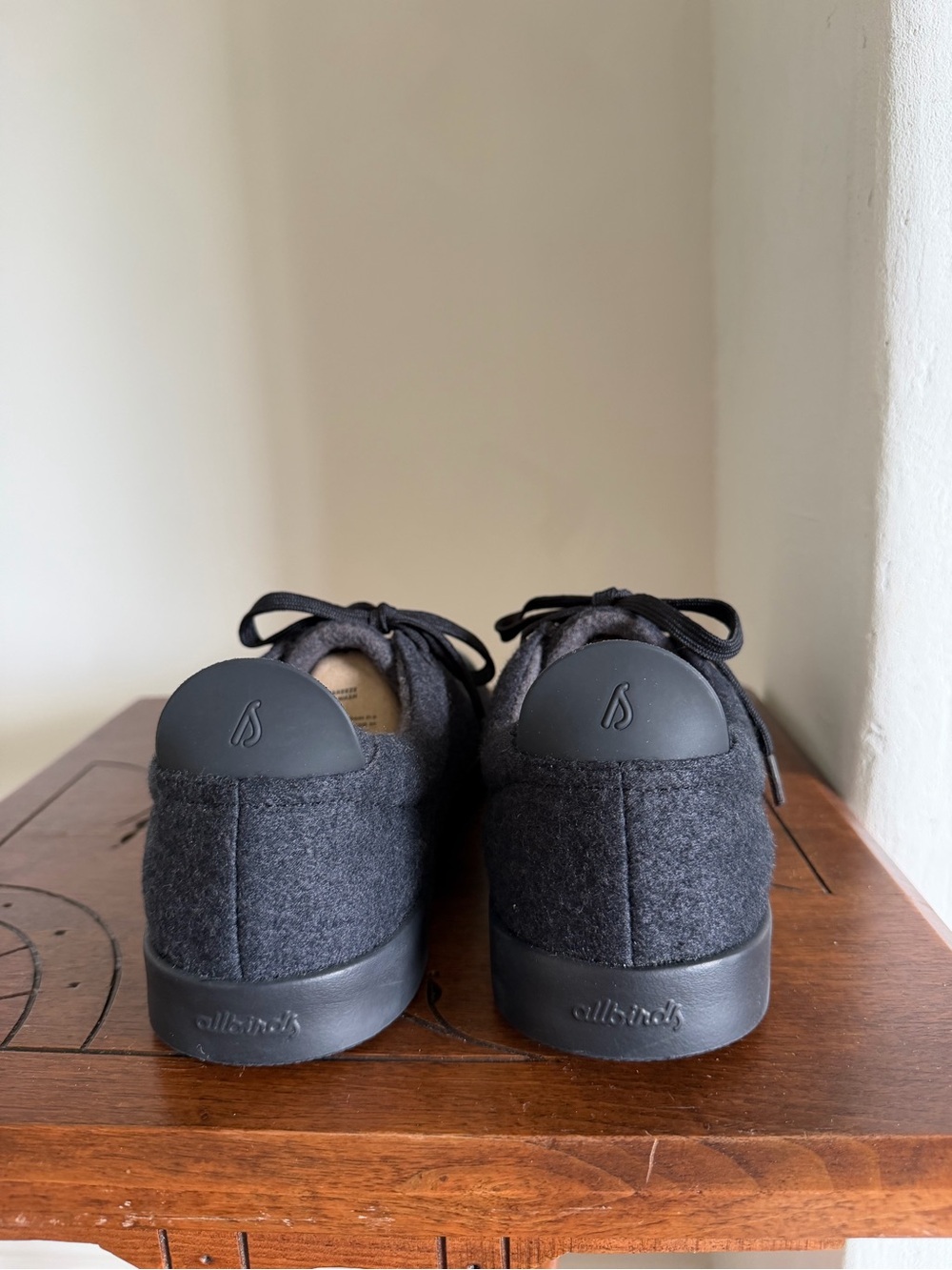 allbirds Men's Black Wool Runner Sneakers - Picture 3 of 9
